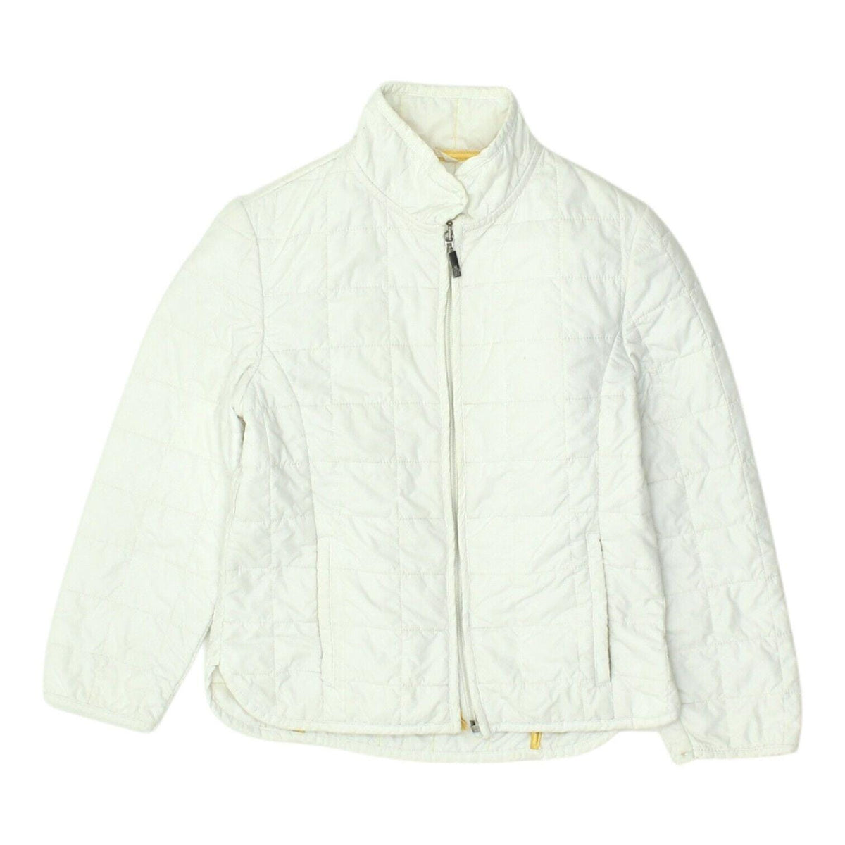 Moncler Girls White Quilted Jacket Vintage Kids High End Designer Coat VTG Graphic Tee – Easygoing Wear · Great Gift For Fans
