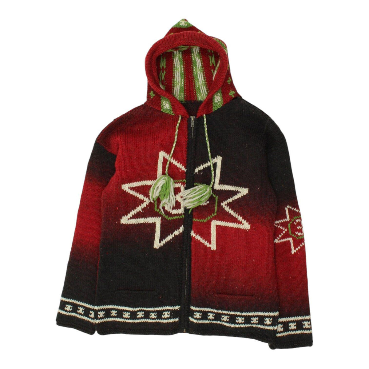 Vintage Mens Red Knitted Full Zip Hoodie High End Luxury Hoody VTG Hoodie – Easygoing Wear · Great Gift For Fans