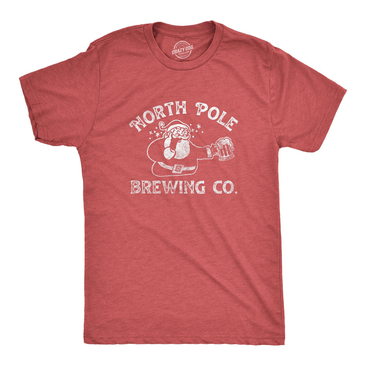 Christmas Shirts Christmas Shirt Men Vintage Shirts Festive Tees Christmas Beer Party Shirts Christmas Party North Pole Brewing Co Graphic Tee – Premium Graphic · Top Pick For Any Outfit