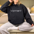 Vermont Hoodie Snowflake Adult Unisex Vermont Hoodie Hooded Sweatshirt Personalization Available Hoodie – Premium Graphic · Great Gift For Fans