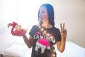 Fa La La Lamingo Christmas Jokes Shirt Funny Xmas Shirt Merry Christmas Shirt Funny Teacher Gifts Flamingo Shirts Hot Pink Santa Hat Graphic Tee – Everyday Comfort · Perfect For Daily Wear