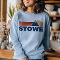 Stowe Vermont Sweatshirt Retro Mountains Stowe Unisex Crewneck Vintage Cozy Jumper Gift for Outdoor Lovers Sweatshirt – Warm & Stylish · Must-Have Style
