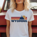 Retro Wyoming Tshirt Mountain Tee Vintage Wyoming Unisex Jersey Shirt Outdoor Hiking Apparel Jersey – Soft Feel · Great Gift For Fans