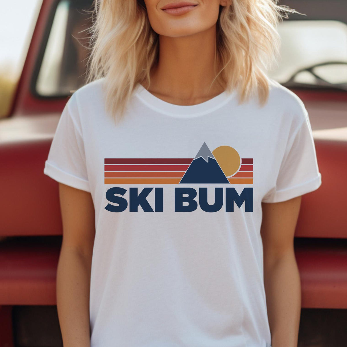 Retro Ski Bum Tshirt Mountain Tee Vintage Ski Bum Unisex Jersey Shirt Outdoor Hiking Apparel Jersey – Easygoing Wear · High-Quality Print
