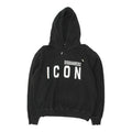 Dsquared2 Mens Black Spell Out Logo Pullover Hoodie Vintage Designer Hoody VTG Hoodie – Soft Feel · Top Pick For Any Outfit