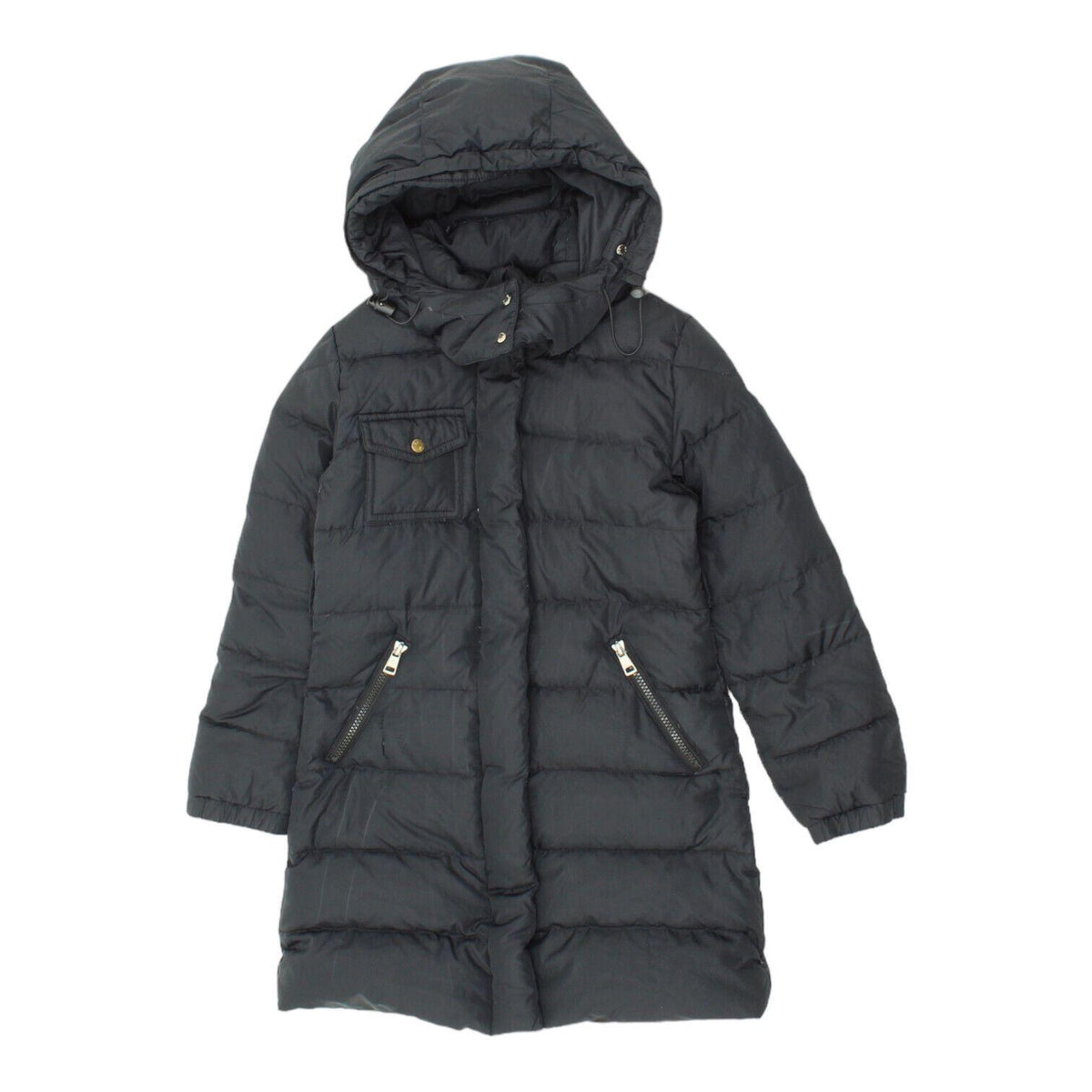Moncler Kids Black Hooded Puffer Coat Vintage High End Designer Girls VTG Graphic Tee – Soft Feel · Top Pick For Any Outfit