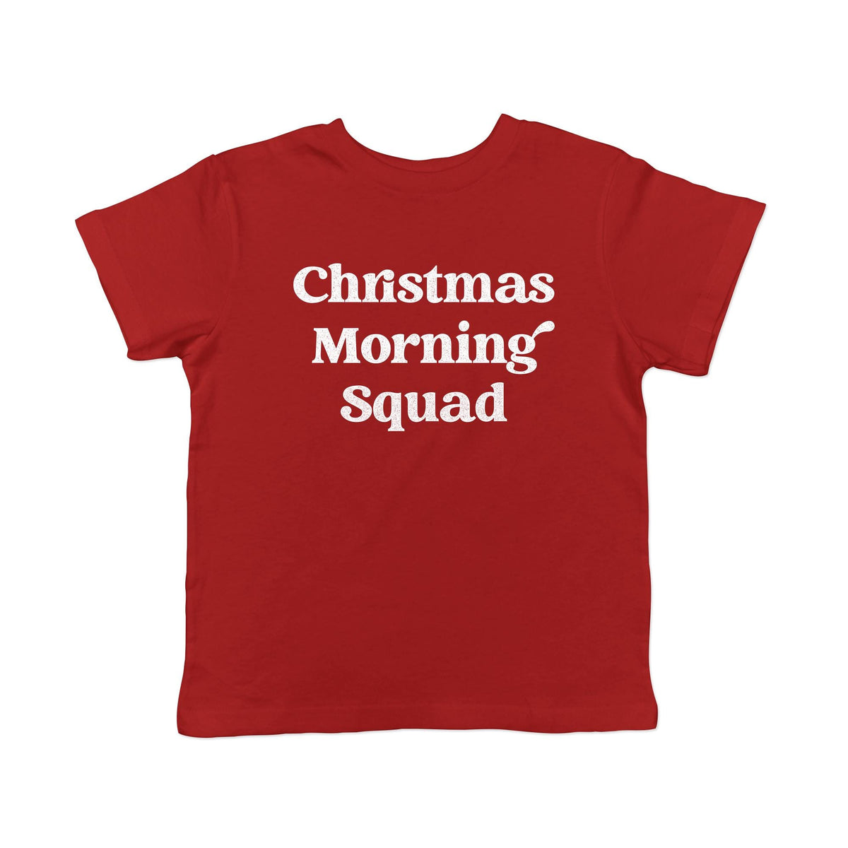 Toddler Christmas Morning Squad Family Christmas PJs Cute Shirt Kids Christmas Shirt Toddler Festive Top Funny Kids Xmas Shirts Graphic Tee – Cozy Vibes · Top Pick For Any Outfit