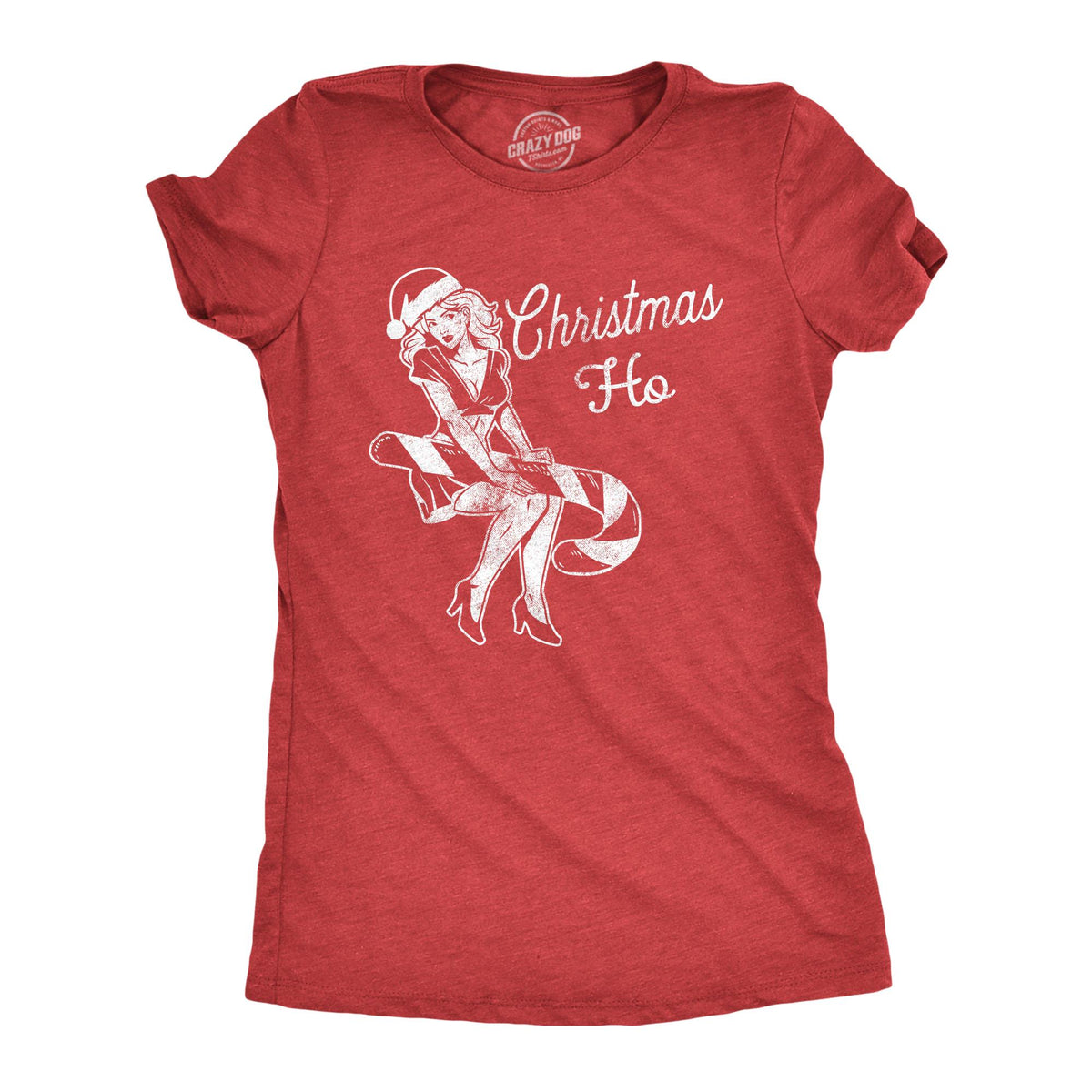 Funny Christmas Shirts Santa Shirt For Women Christmas HO Offensive Rude Festive Top Innuendo Xmas Tee Santa Shirt Candy Cane Shirts Graphic Tee – Warm & Stylish · Trending Graphic Apparel