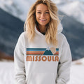 Missoula Montana Hoodie Retro Mountain Unisex Missoula Hoodie Sweatshirt Personalization Available Hoodie – Feel-Good Design · Trending Graphic Apparel