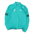 Milan Marathon Staff Mens Turquoise Adidas Running Jacket Fitness Windbreaker Graphic Tee – Bold Style · Perfect For Daily Wear