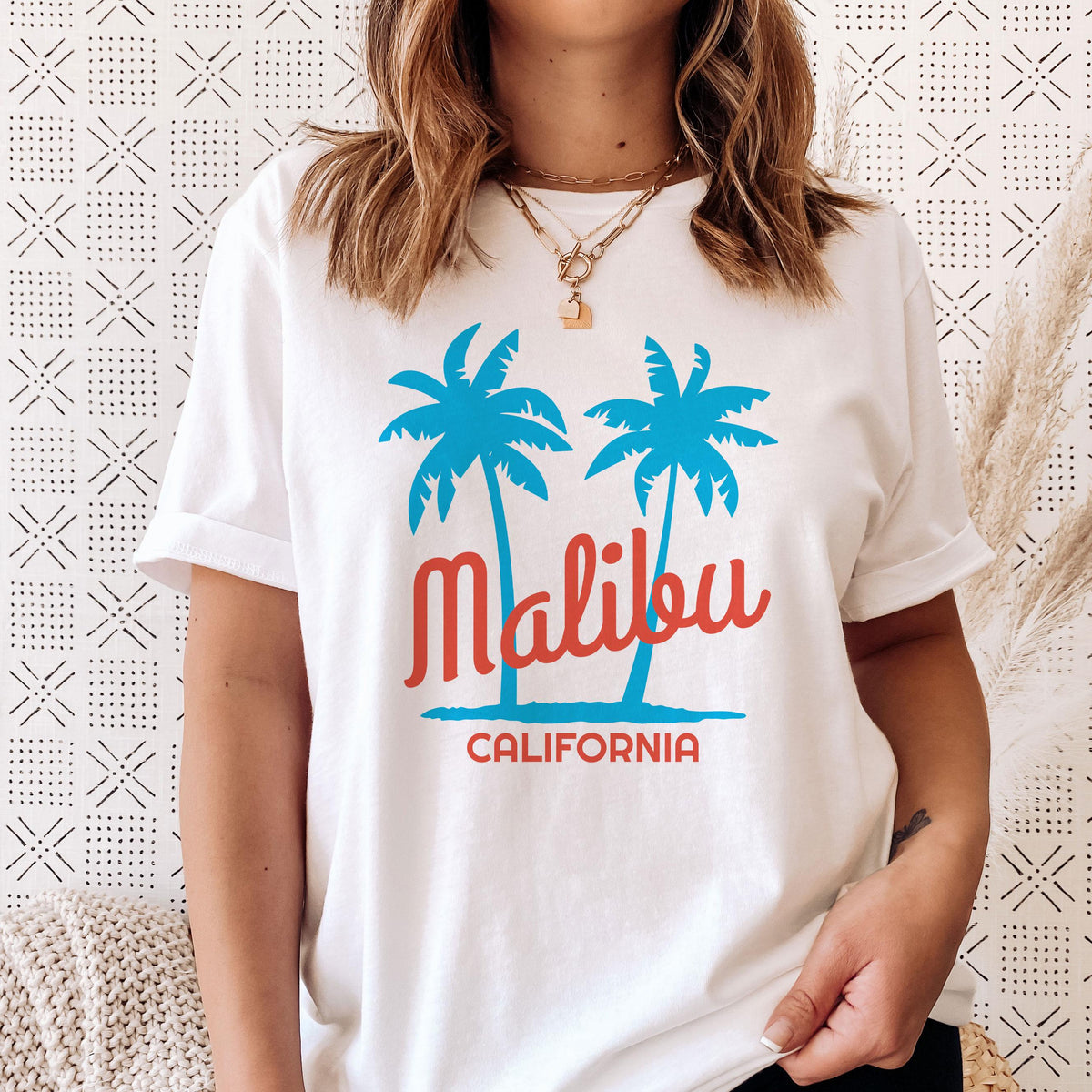 Malibu California TShirt Unisex Malibu Shirt Personalization Available Graphic Tee – Feel-Good Design · Great Gift For Fans
