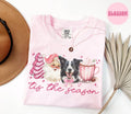 Border Collie Dog Christmas Shirt Border Collie Dog Christmas Gifts Pink Christmas Tshirt Tee Women Graphic Tee – Easygoing Wear · High-Quality Print