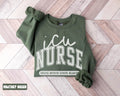 Melanated ICU Nurse Sweatshirt Black ICU Nurse Gifts Graduation Gifts Black History Month Crewneck Shirt Women Sweatshirt – Warm & Stylish · Top Pick For Any Outfit
