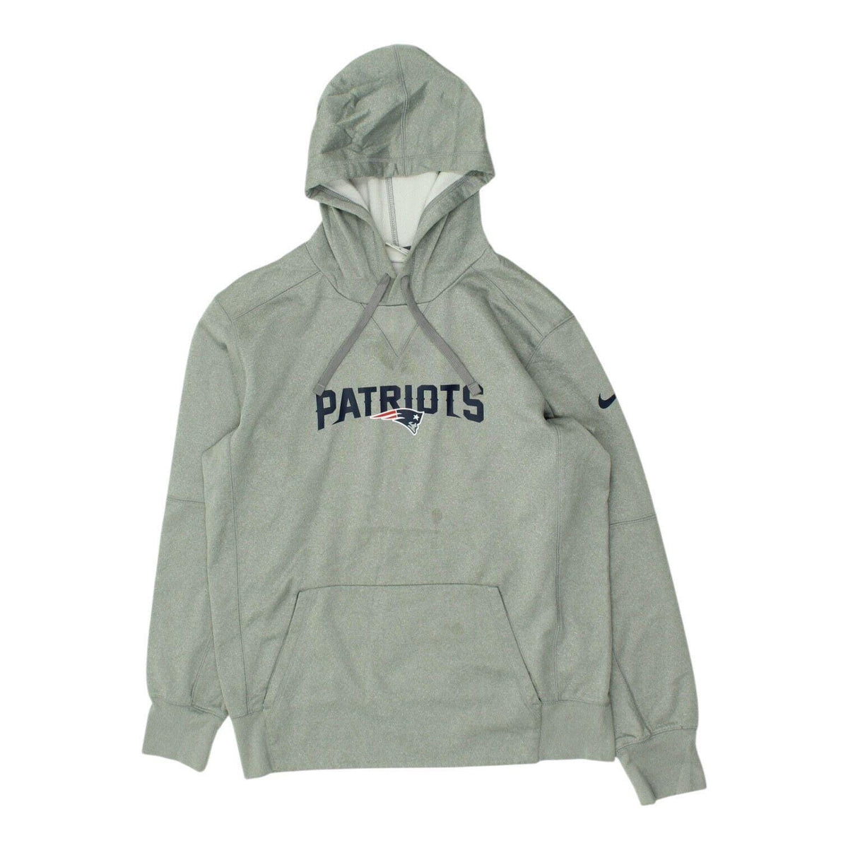 New England Patriots Mens Grey Spellout Pullover Hoodie NFL Team Apparel Hoody Hoodie – Easygoing Wear · Top Pick For Any Outfit