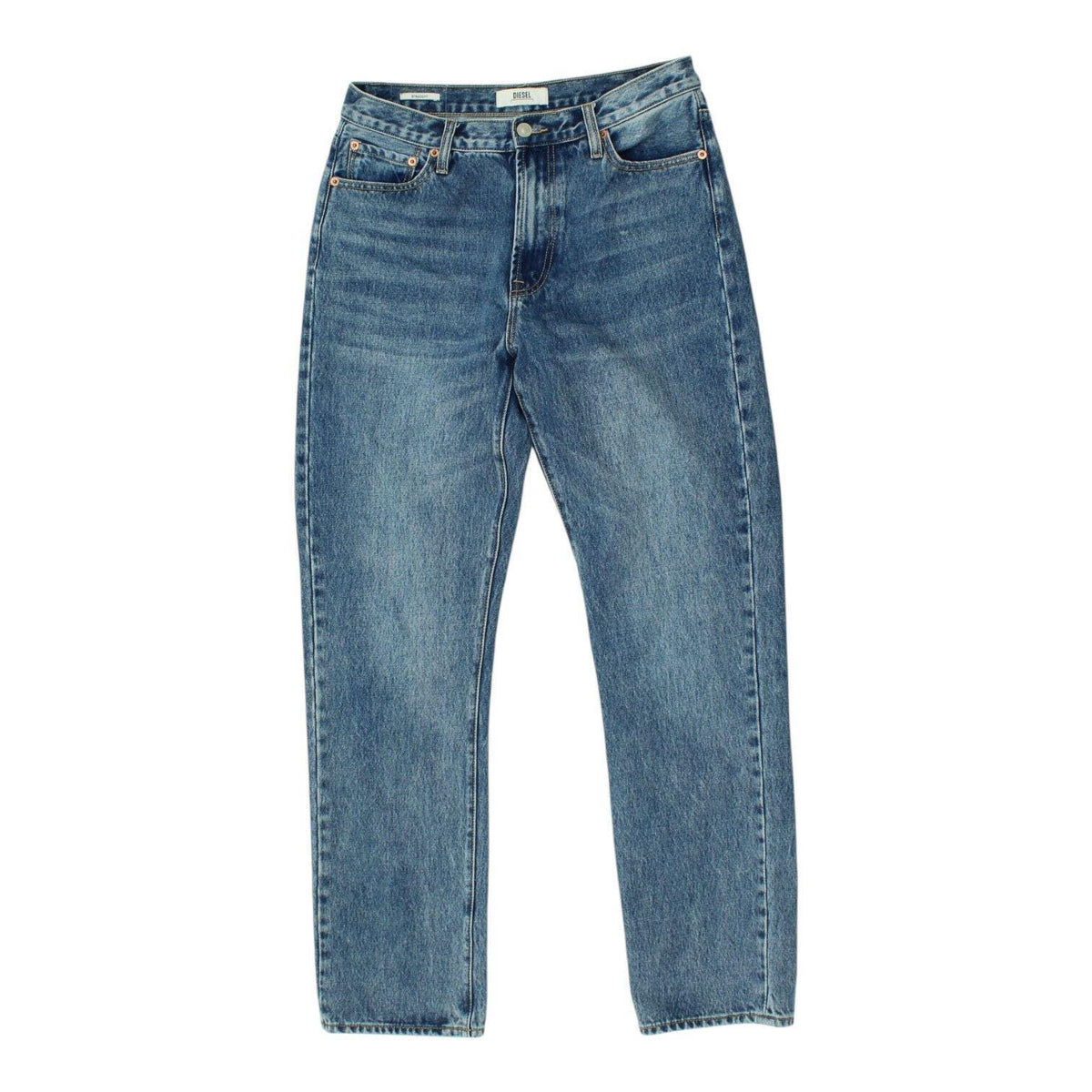 Diesel Womens Blue High Waisted Straight Jeans Vintage Luxury Designer Denim Graphic Tee – Fan Favorite · Top Pick For Any Outfit