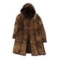 Vintage Womens Fur Lined Suede Hooded Overcoat High End Luxury Coat VTG Graphic Tee – Fan Favorite · Top Pick For Any Outfit