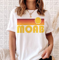 Moab Utah Shirt Retro Sunset Unisex Moab TShirt Personalization Available Graphic Tee – Fan Favorite · Must-Have Style