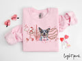 Australian Cattle Dog Valentine39s Day Sweatshirt Valentines Australian Cattle Dog Gifts Dog Mom Crewneck Shirt Long Sleeve Sweatshirt – Premium Graphic · Top Pick For Any Outfit