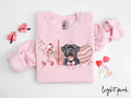 Cane Corso Dog Valentine39s Day Sweatshirt Valentines Cane Corso Gifts Dog Mom Crewneck Shirt Long Sleeve Sweatshirt – Cozy Vibes · High-Quality Print