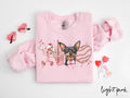 Miniature Pinscher Dog Valentine39s Day Sweatshirt Valentines Miniature Pinscher Gifts Dog Mom Crewneck Shirt Long Sleeve Sweatshirt – Premium Graphic · Trending Graphic Apparel