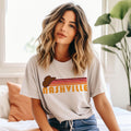 Nashville Tennessee TShirt Retro Hat Adult Unisex Nashville T Shirt Personalization Available Graphic Tee – Soft Feel · Perfect For Daily Wear