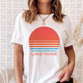 Lake Tahoe California TShirt Retro 80s Unisex Lake Tahoe Shirt Personalization Available Graphic Tee – Soft Feel · High-Quality Print