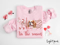 Cavalier King Charles Spaniel Dog Valentine39s Day Sweatshirt Valentines Cavalier King Charles Spaniel Gifts Dog Mom Crewneck Shirt Sweatshirt – Easygoing Wear · Great Gift For Fans