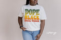 Dope Black Social Worker Shirt Melanated Social Worker Gifts Black History Month T Shirt Tshirt Tee for Black Women Graphic Tee – Aesthetic Look · Great Gift For Fans