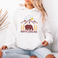 North Carolina Hoodie Retro Unisex North Carolina Hoodie Sweatshirt Personalization Available Hoodie – Premium Graphic · High-Quality Print
