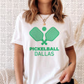 Dallas Texas TShirt Retro Pickleball Unisex Dallas Shirt Personalization Available Graphic Tee – Soft Feel · Must-Have Style