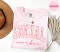 Social Worker Shirt Social Worker Gifts Graduation Gifts Pink Toile T Shirt Chinoiserie Tshirt Tee for Women Graphic Tee – Easygoing Wear · Top Pick For Any Outfit