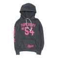 Superdry Womens Grey Pullover Hoodie Vintage Casual Designer Hoody VTG Hoodie – Aesthetic Look · High-Quality Print