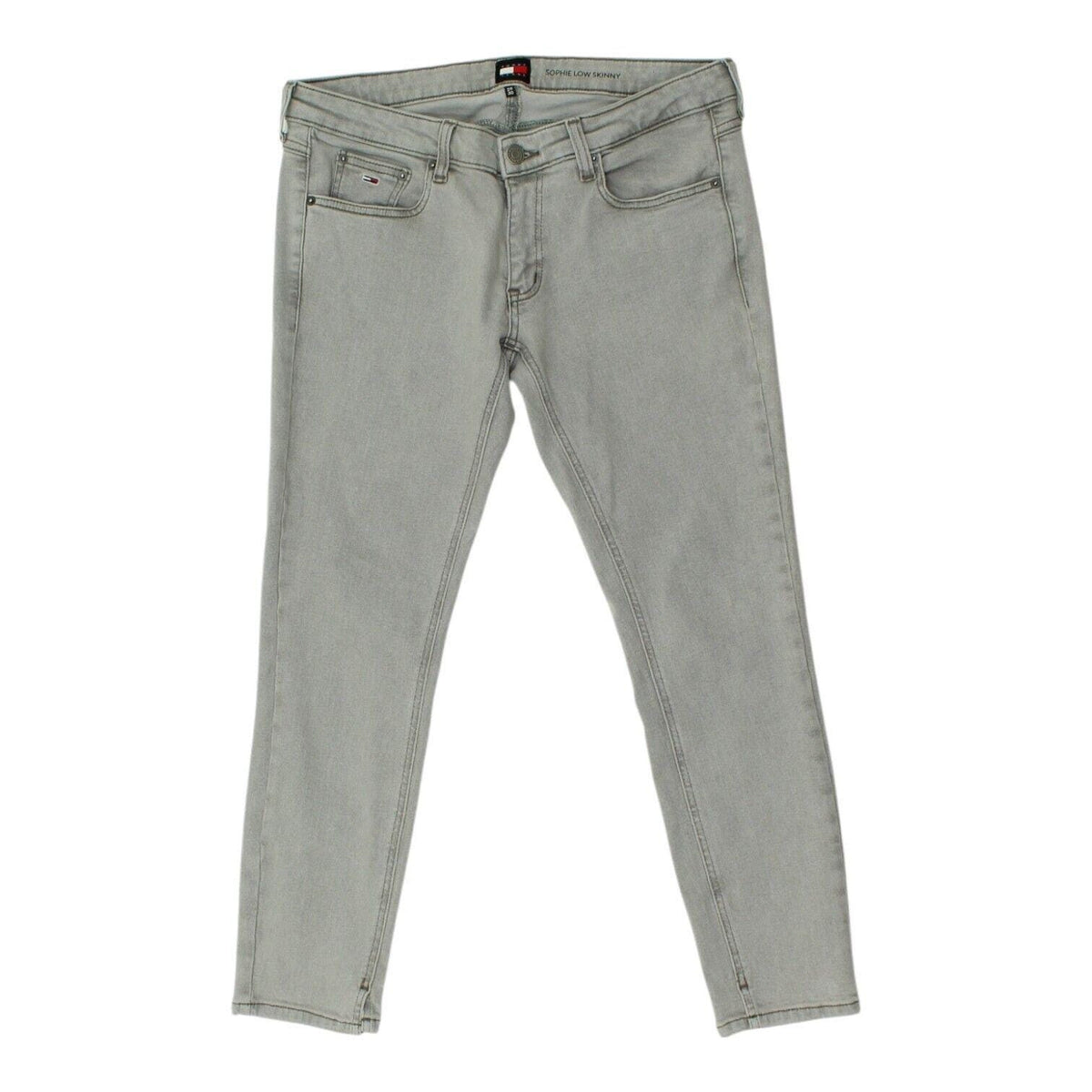 Tommy Hilfiger Womens Grey Sophie Low Skinny Jeans Vintage Designer Denim VTG Graphic Tee – Premium Graphic · Great Gift For Fans