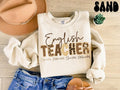 Melanated English Teacher Life Sweatshirt Black English Teacher Gifts Black History Month Crewneck Shirt Women Sweatshirt – Aesthetic Look · Perfect For Daily Wear