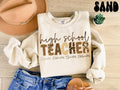 Melanated High School Teacher Life Sweatshirt Black High School Teacher Gifts Black History Month Crewneck Shirt Women Sweatshirt – Aesthetic Look · Perfect For Daily Wear