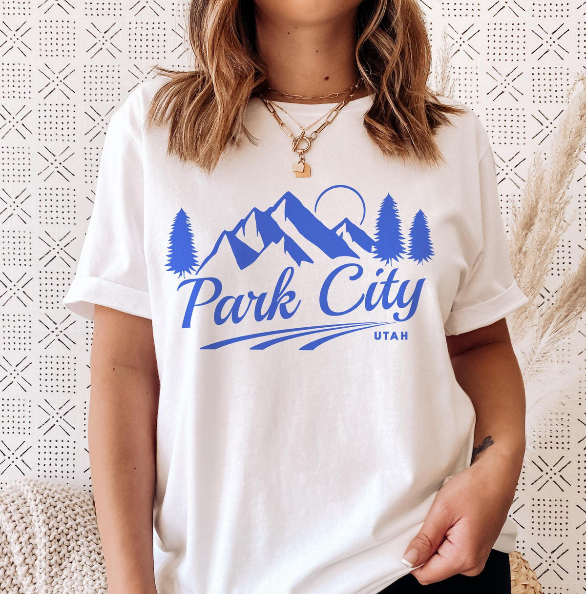 Park City Utah TShirt Retro Mountain Unisex Park City Shirt Personalization Available Graphic Tee – Bold Style · Perfect For Daily Wear