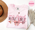 NICU Nurse Life Valentine39s Day Shirt NICU Nurse Valentine39s Day Gifts Brushstroke Tshirt Bow Coquette Tee Women Graphic Tee – Soft Feel · High-Quality Print