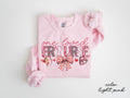 ER Nurse Valentine39s Day Sweatshirt Emergency Room Nurse Gifts Brushstroke Coquette Bow Crewneck Shirt Women Sweatshirt – Fan Favorite · Great Gift For Fans