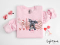 Giant Schnauzer Dog Valentine39s Day Sweatshirt Valentines Giant Schnauzer Gifts Dog Mom Crewneck Shirt Long Sleeve Sweatshirt – Everyday Comfort · High-Quality Print