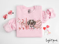 German Shorthaired Pointer Dog Valentine39s Day Sweatshirt Valentines German Shorthaired Pointer Gifts Dog Mom Crewneck Shirt Long Sleeve Sweatshirt – Feel-Good Design · Must-Have Style