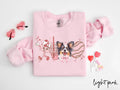 Papillon Dog Valentine39s Day Sweatshirt Valentines Papillon Gifts Dog Mom Crewneck Shirt Long Sleeve Sweatshirt – Soft Feel · Trending Graphic Apparel