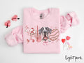 Great Dane Dog Valentine39s Day Sweatshirt Valentines Great Dane Gifts Dog Mom Crewneck Shirt Long Sleeve Sweatshirt – Soft Feel · Must-Have Style
