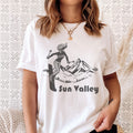 Sun Valley Idaho Shirt Retro Ski Unisex Sun Valley TShirt Personalization Available Graphic Tee – Cozy Vibes · Trending Graphic Apparel