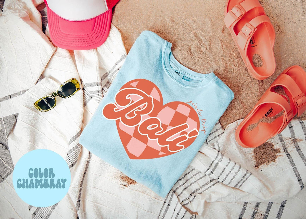 Bali Shirts Girls Trip Shirts Girls Trip Favors Friends Trip Group Vacation Tee Matching Tshirts Graphic Tee – Fan Favorite · Trending Graphic Apparel