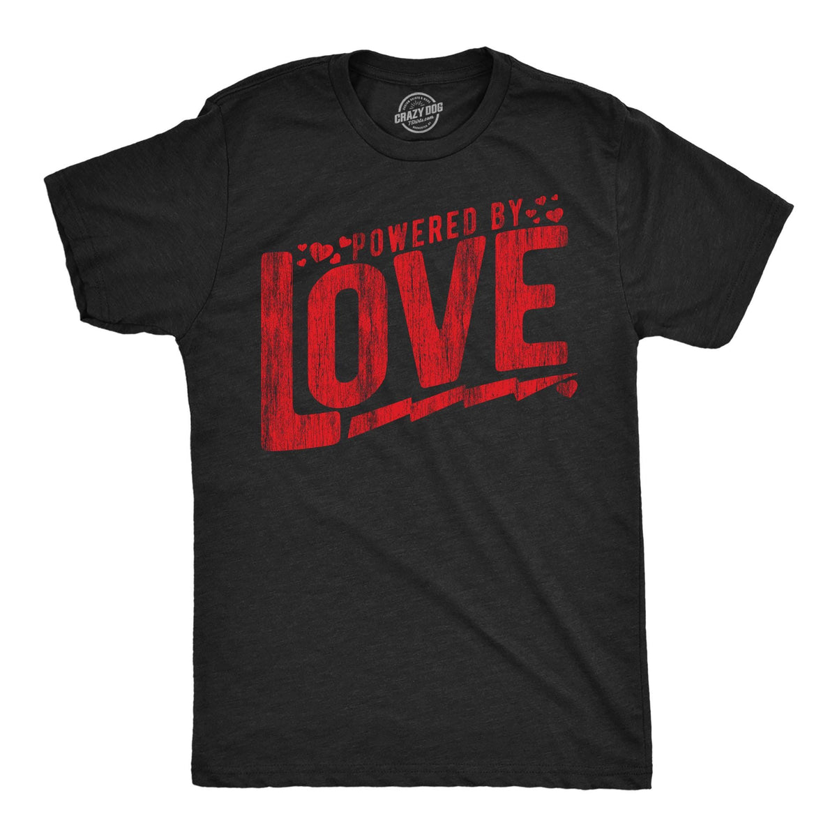 Valentine39s Day Heart Shirt Mens Powered By Love Heart Shirts Lover Shirts Love Shirt Anniversary Big Love Shirts Valentine39s Day Graphic Tee – Bold Style · Top Pick For Any Outfit