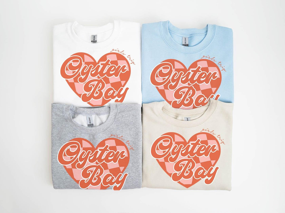 Oyster Bay New York NY Girls Trip Sweatshirt Girls Trip Favors Friends Trip Sweatshirt Matching Gifts Group Crewneck Shirt Long Sleeve Sweatshirt – Easygoing Wear · Top Pick For Any Outfit