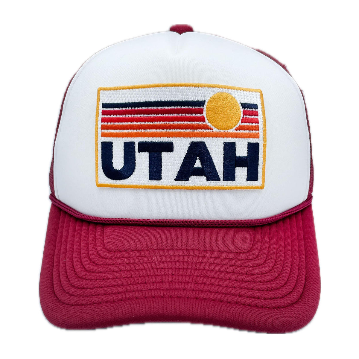 Utah Trucker Hat Retro Mountain Utah Snapback Hat Adult Hat Graphic Tee – Fan Favorite · Must-Have Style