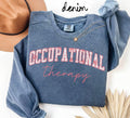 Occupational Therapist Sweatshirt OT Gifts Graduation Gifts Pink Toile Crewneck Chinoiserie Shirt for Women Sweatshirt – Everyday Comfort · Must-Have Style