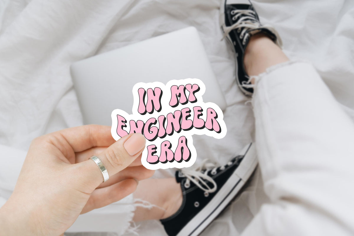 Engineer Sticker Engineering Gifts Graduation Gifts Kiss Cut Sticker Trendy Sticker Cute Sticker Laptop Decal Graphic Tee – Fan Favorite · Must-Have Style