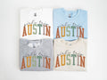 Austin Texas Sweatshirt Girls Trip Sweatshirt Matching Group Crewneck Shirt Long Sleeve Sweatshirt – Aesthetic Look · Perfect For Daily Wear